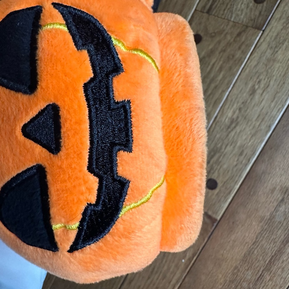 Slippers Jack’o Lantern Pumking Orange size L / XL - Picture 9 of 9